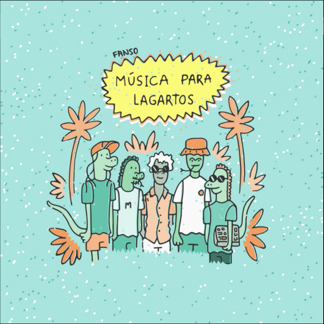 Música para Lagartos cover